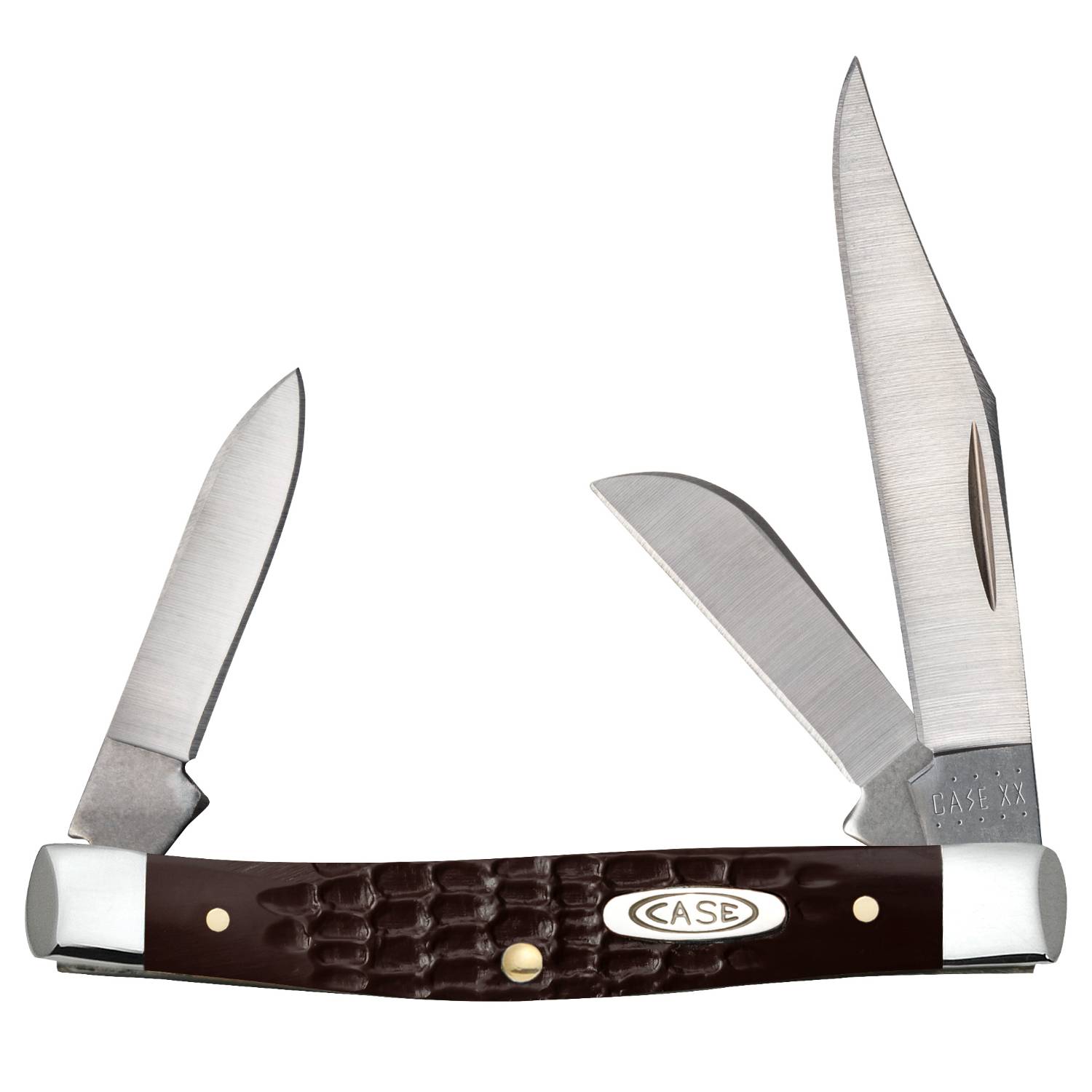 Case®  Brown Synthetic Small Stockman Knife –