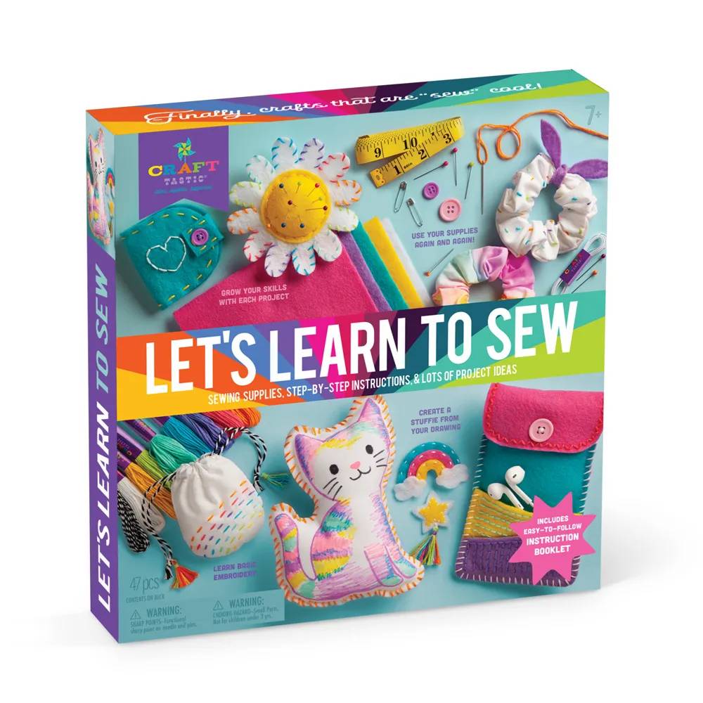 Kids Sewing Kit / Learn to Sew / Sewing Kit for Kids / Craft Kit