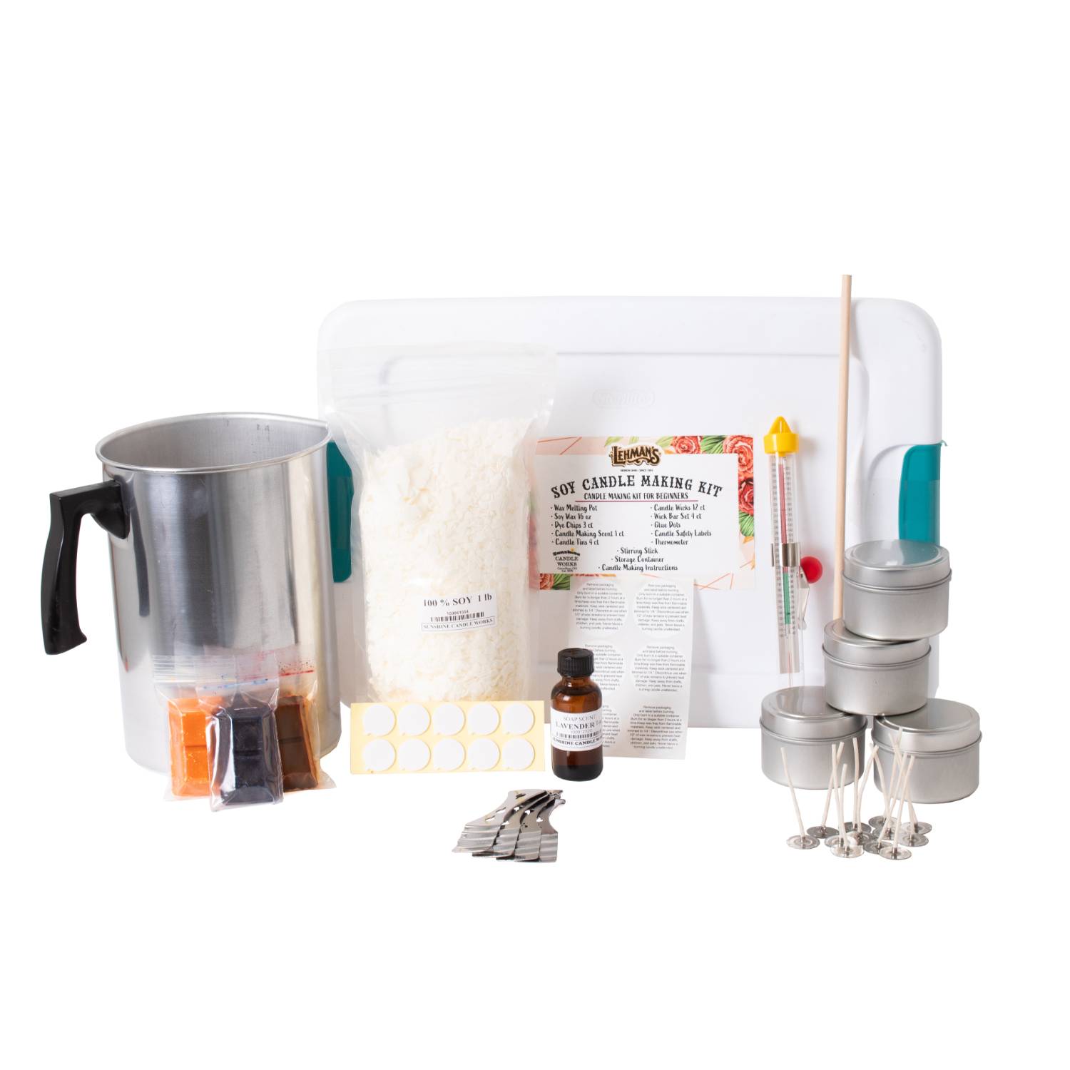 DIY Candle Making Kit Supplies Full Beginners Set Including