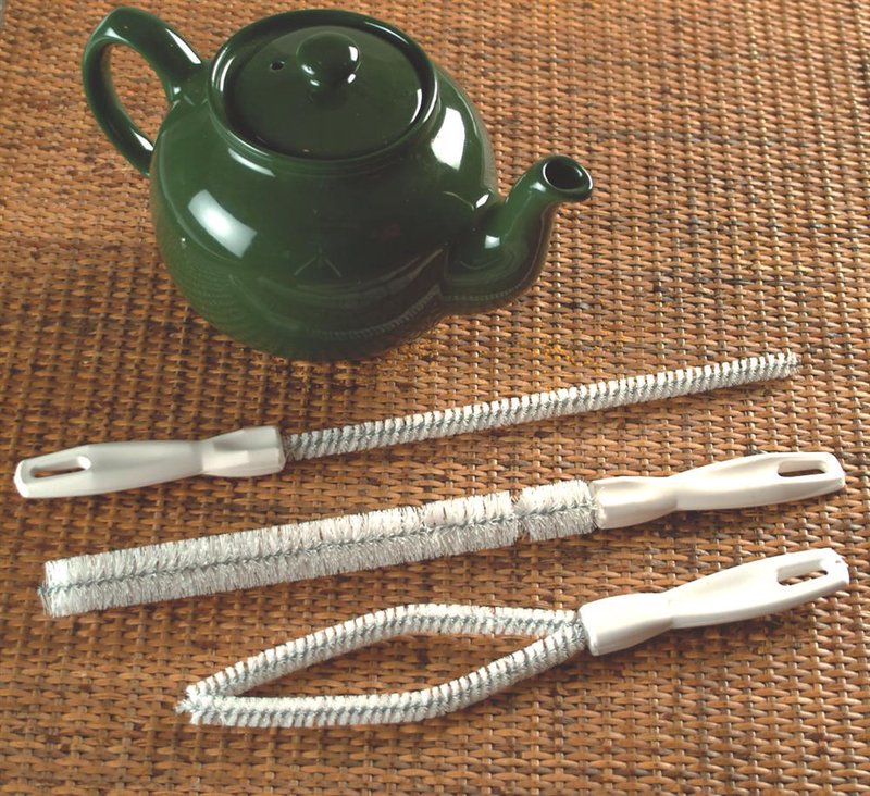 Long Slim Brush For Cleaning Straws, Tea Pot Nozzles, Etc.