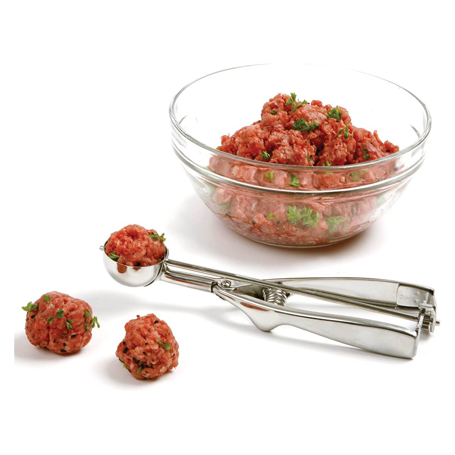 Pampered Chef INOX Stainless Cookie Dough Melon Ball Proportioner Scoo –  Olde Kitchen & Home