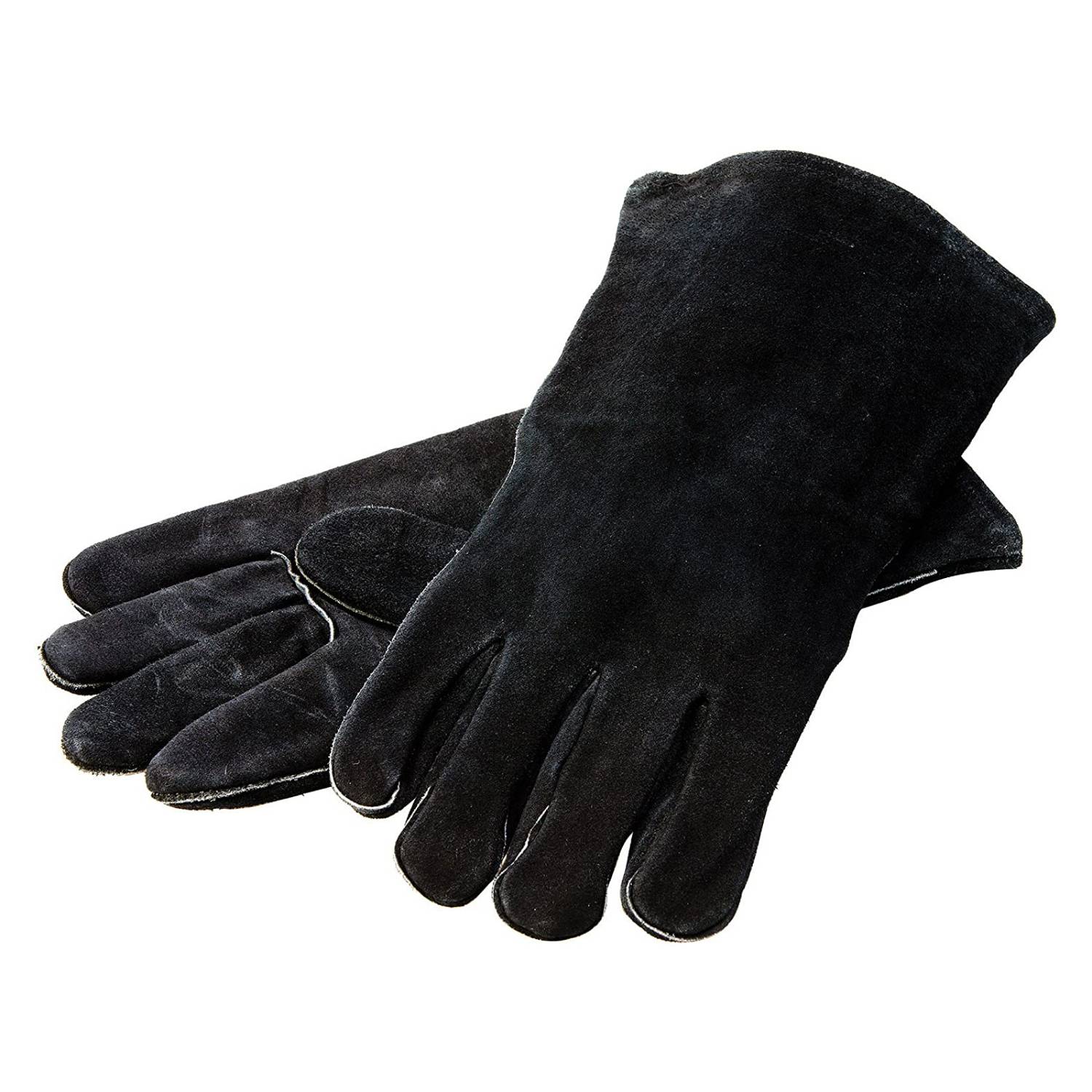 Lodge Leather Gloves, Black