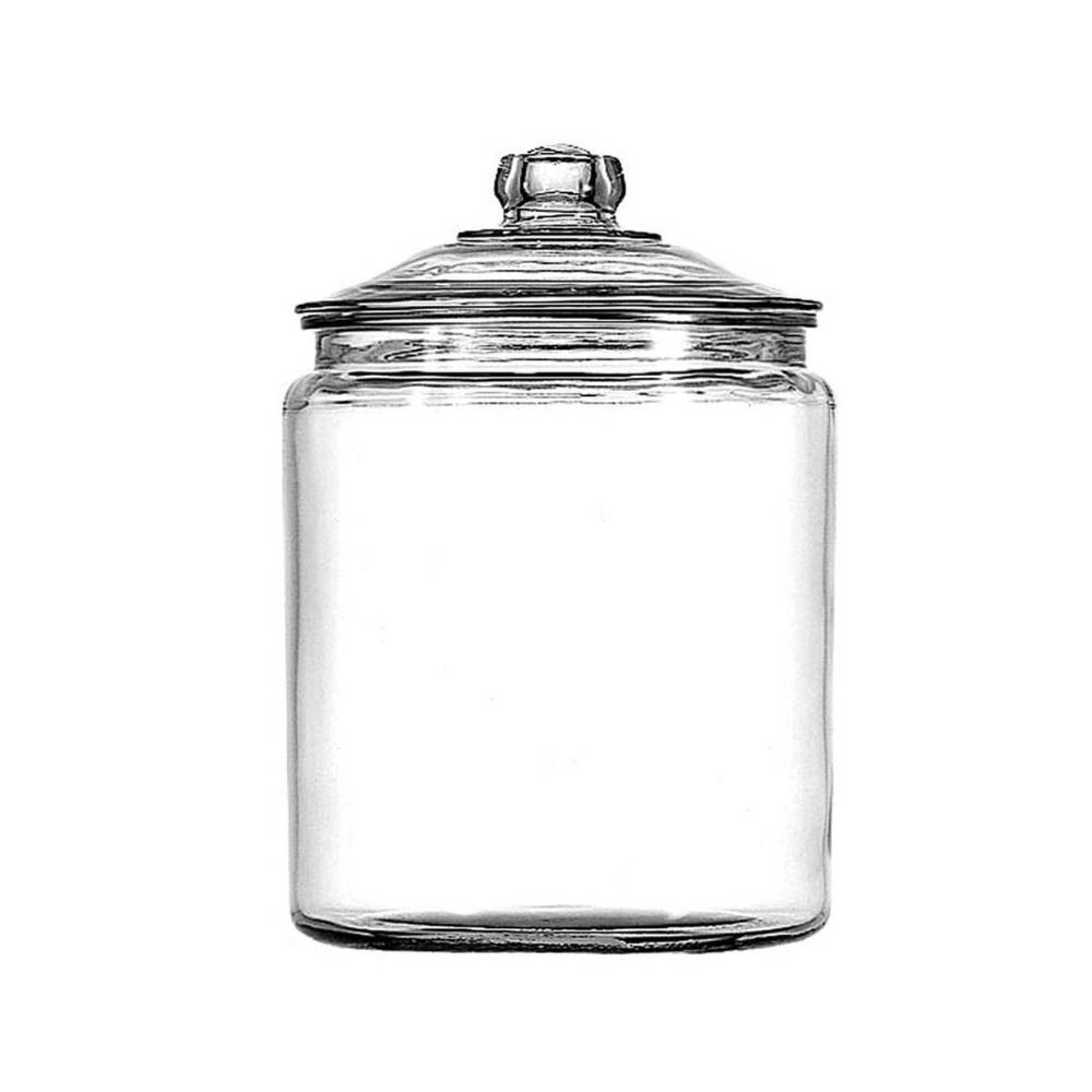 Tiered Glass Transparent Cookie Jar – Minimalome