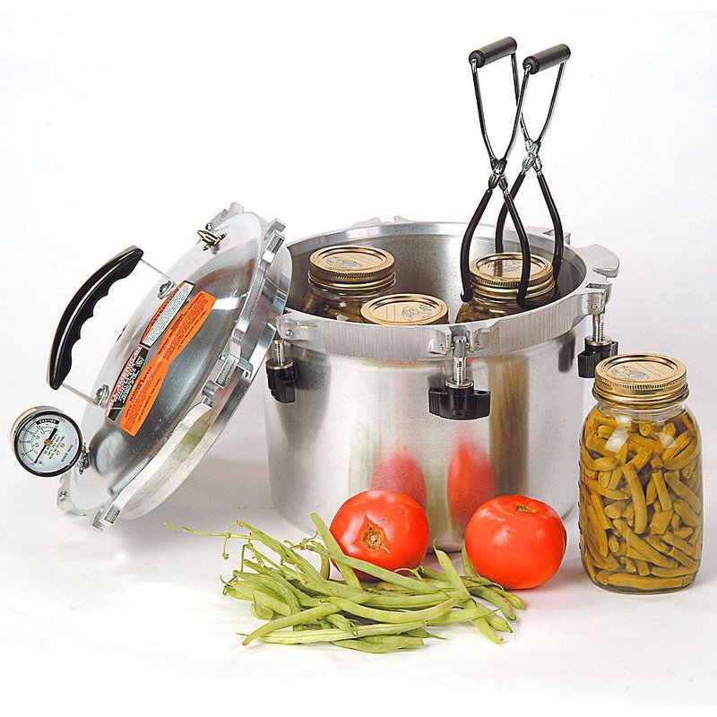 Cooker, 10 Quart Stainless Steel Pressure Canner, Induction