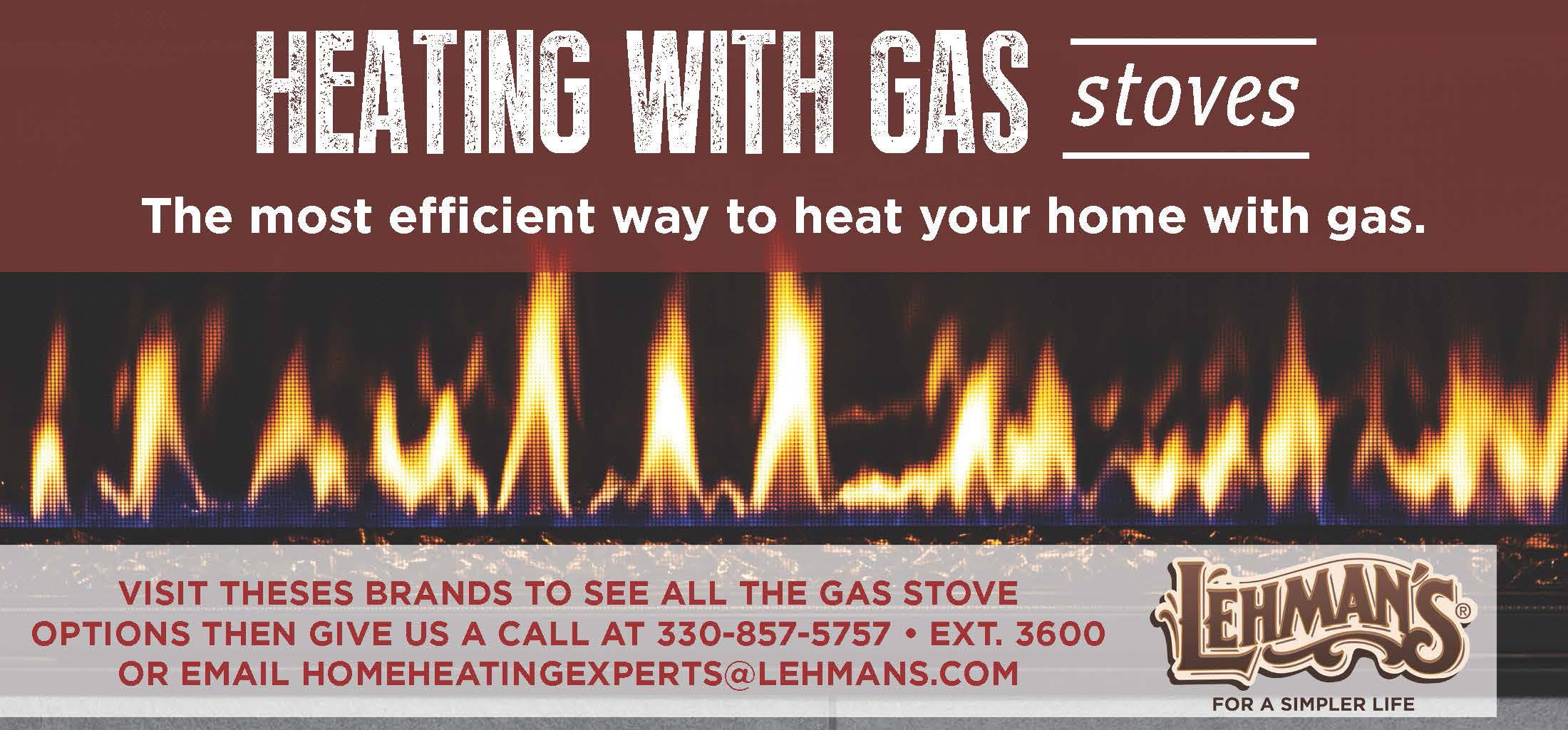 Heating with Gas Stoves