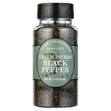 Tellicherry Black Pepper - Whole Peppercorn 7.4 oz