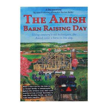 The Amish Barn Raising Day DVD