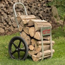 Amish-Made Wood Cart