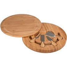 Swivel Cheese Board with 4-Piece Tool Set