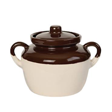 Stoneware Bean Pot - 2 qt - USA Made
