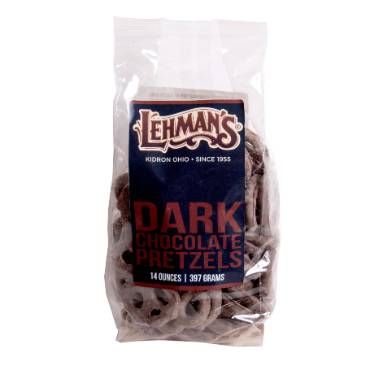 Lehman's Chocolate Covered Pretzels - 14 oz
