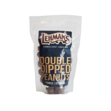 Lehman's Double Dipped Chocolate Peanuts - 8 oz