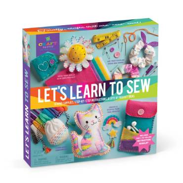 Let's Learn to Sew Craft Kit for Kids