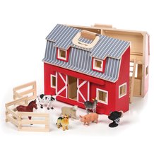 Fold and Go Wooden Barn