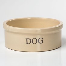 Stoneware Dog Bowl - Medium