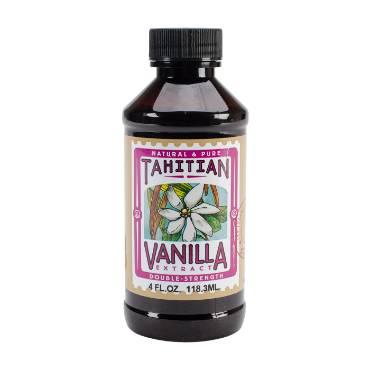 Tahitian Vanilla Extract - Double Strength - 4 oz