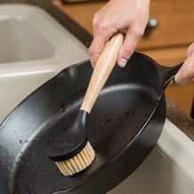 Lodge Nylon Scrubbing Brush for Cast Iron Cookware