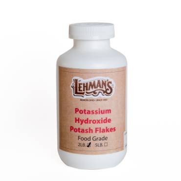 Lehman's Potassium Hydroxide (Potash) for Soap Making