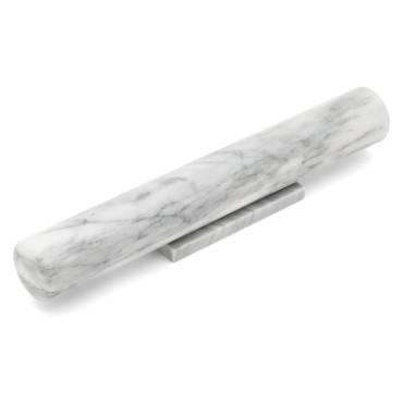 Marble French Rolling Pin with Stand - 11.75