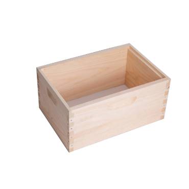 8-Frame Deep Bee Box - Assembled/Wooden 