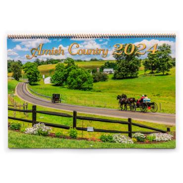 The BIG Amish Country 2024 Calendar - 18"x24"