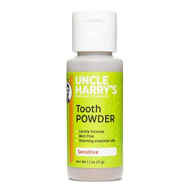 Uncle Harry's Tooth Powder for Sensitive Teeth - 1.1 oz