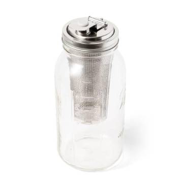 Cold Brew Coffee Maker/Tea Infuser for Wide Mouth Jar