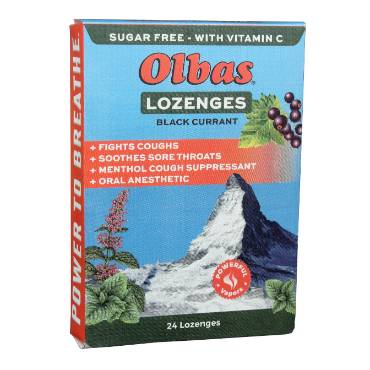 Olbas Sugar-Free Cough Lozenges - Pack of 24