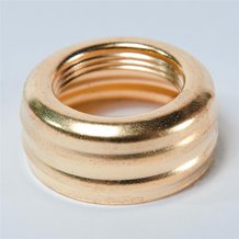 Brass Nutmeg Collar for Oil lamps