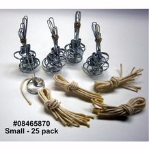 Make Your Own Olive Oil Lamp Parts - Votive size 25-pack