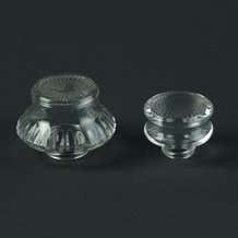 Glass Percolator Tops - Set of 2