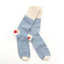 Rockford Red Heel Blue Socks