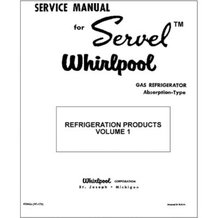Service Manual for Pre-1960 Servel Gas Refrigerators