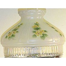 Aladdin Buttercups Glass Oil Lamp Shade