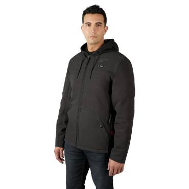 Milwaukee Men's Heated AXIS Hooded Jacket & Battery/ Charger