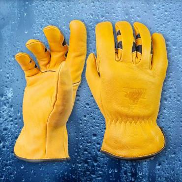 Bear Knuckles Water-Resistant Cowhide Driver Gloves D357