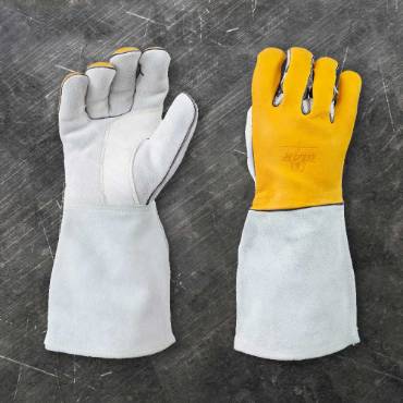 Bear Knuckles Stick/MIG Cowhide Welder Gloves W572