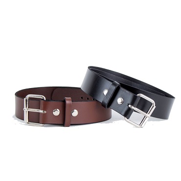 Amish-Made Casual/Work Leather Belts - 2 inch wide