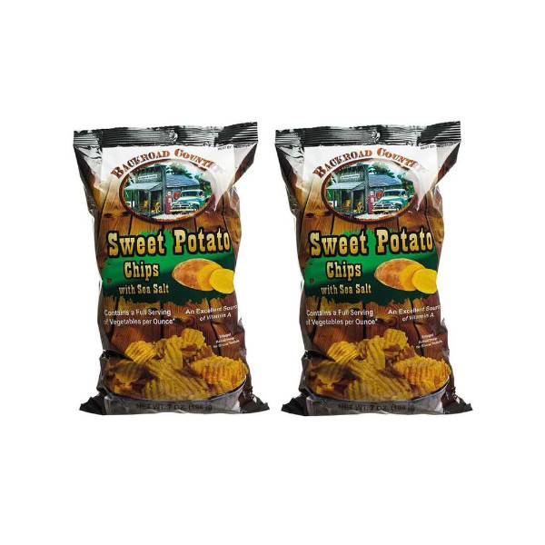 Sweet Potato Chips with Sea Salt - 3 Bags