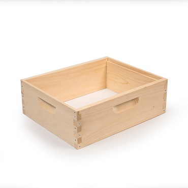 10-Frame Medium Super Bee Box - Assembled/Wooden
