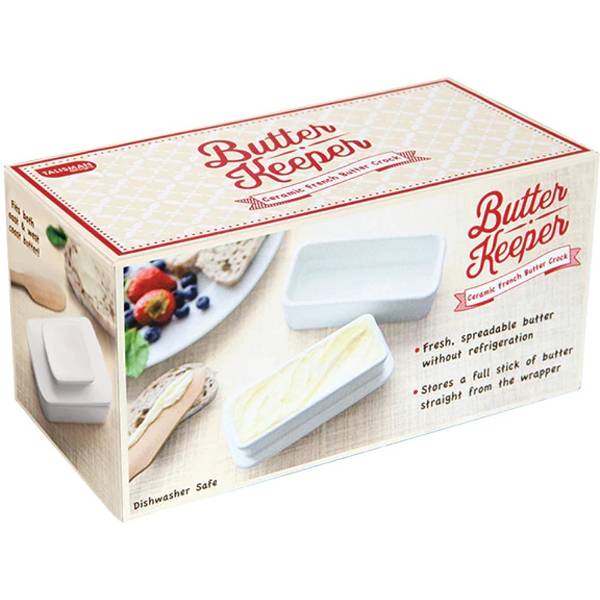 Ceramic Butter Keeper for FullStick Butter Lehman's