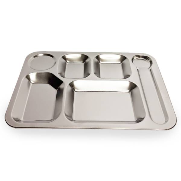 Stainless Steel Picnic Tray, Dinnerware | Lehman's