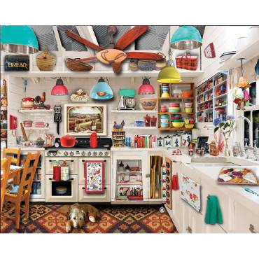 Retro Kitchen Seek & Find Jigsaw Puzzle - 1000 pcs