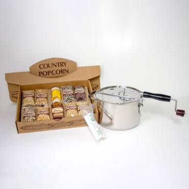 Amish Country Popcorn Complete Gift Set