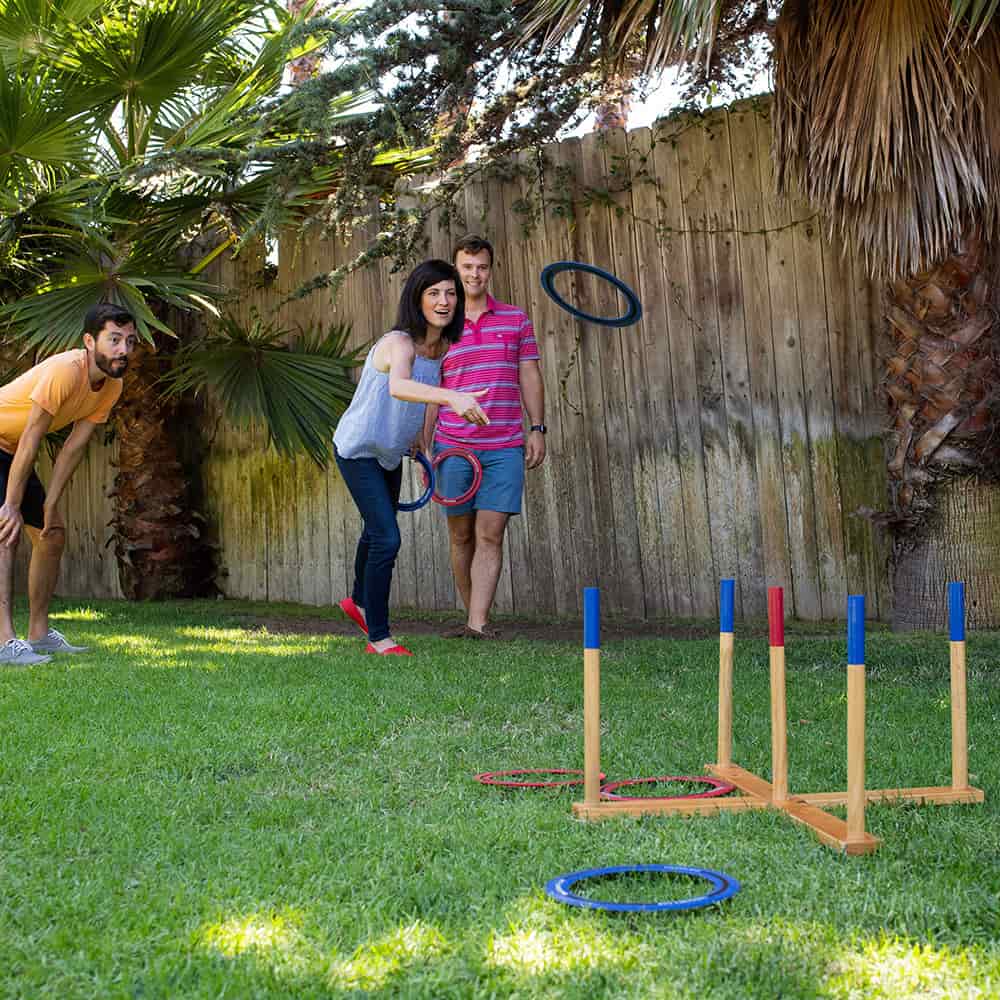 How To Make A Homemade Ring Toss Game That You Can Play Indoors