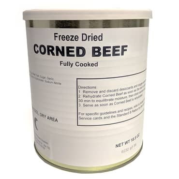 Freeze-Dried Corned Beef