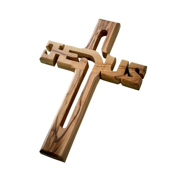 Jesus Olive Wood Wall Cross