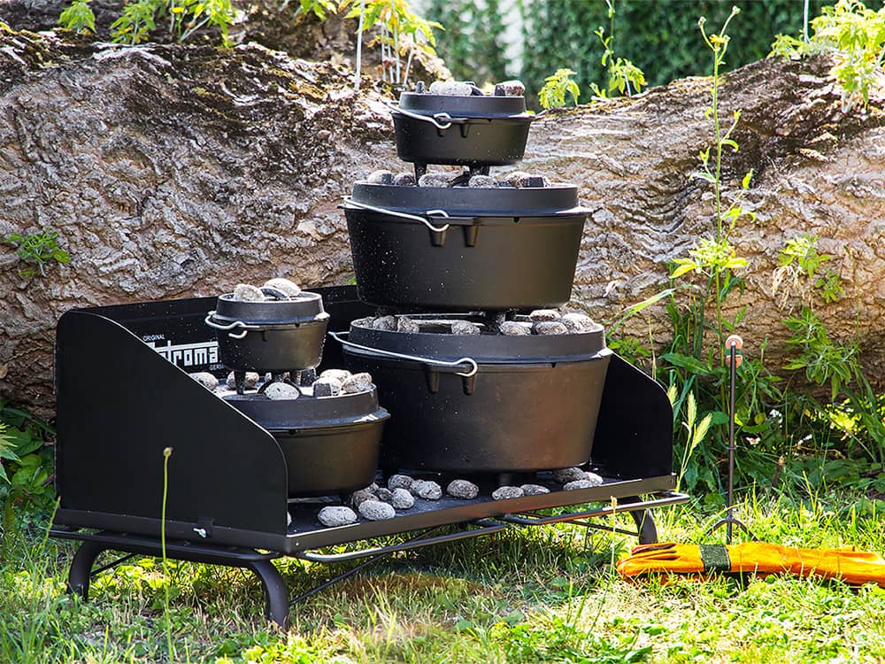 Dutch Oven Cooking Table