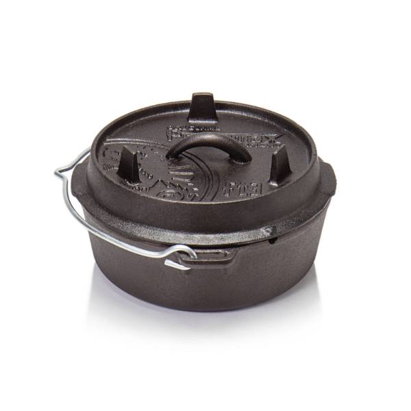 Petromax Cast Iron Dutch Oven with Flat Base