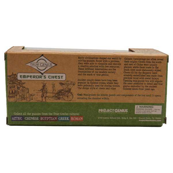 Emperor's Chest Brainteaser Puzzle Lehman's